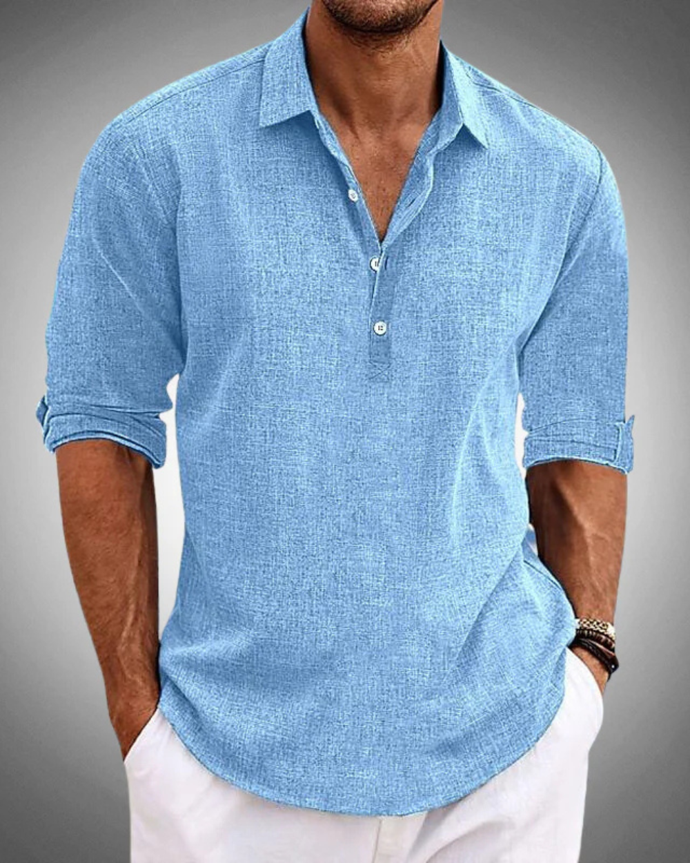 Camisa Fabio Clásica de algodón