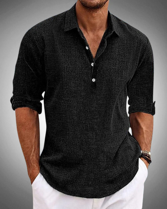 Camisa Fabio Clásica de algodón