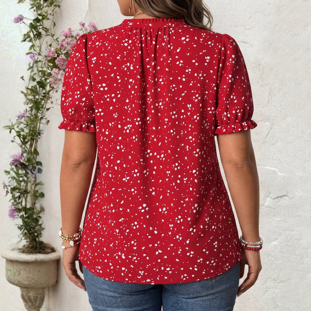 Maria| Blusa informal de estilo vintage