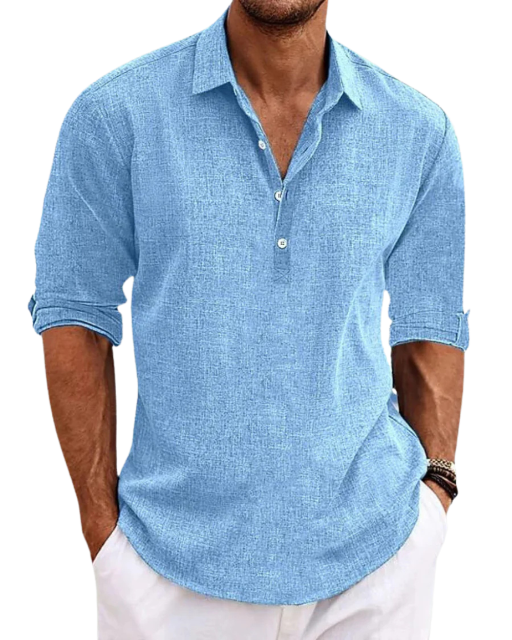 Camisa Fabio Clásica de algodón