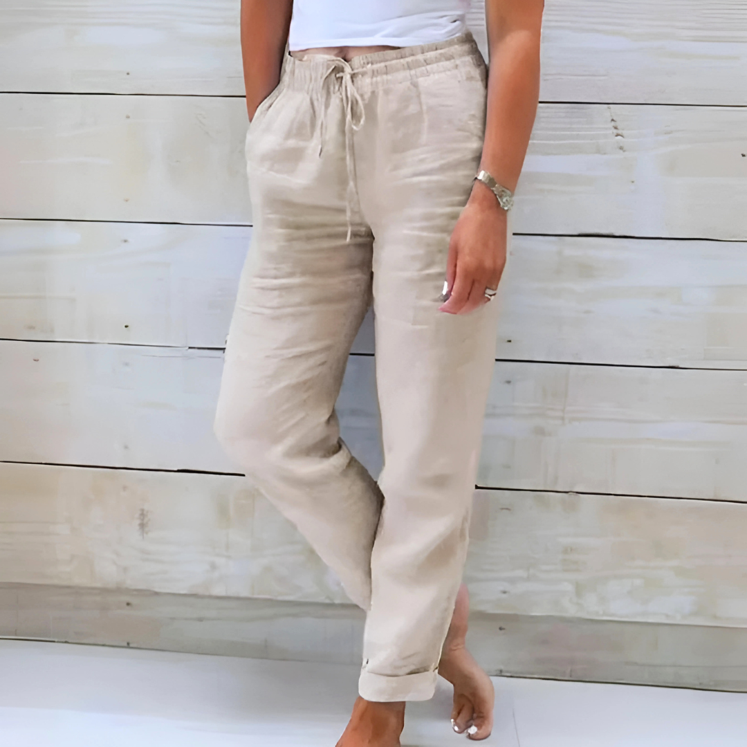 Aurora | Pantalones holgados con cordón
